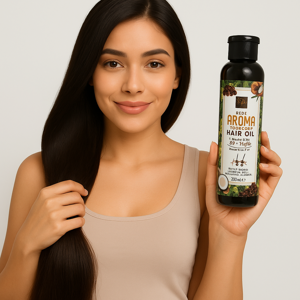 Rebe Aroma Organic Hair Oil Combination Of 20+ Herbs 200ML